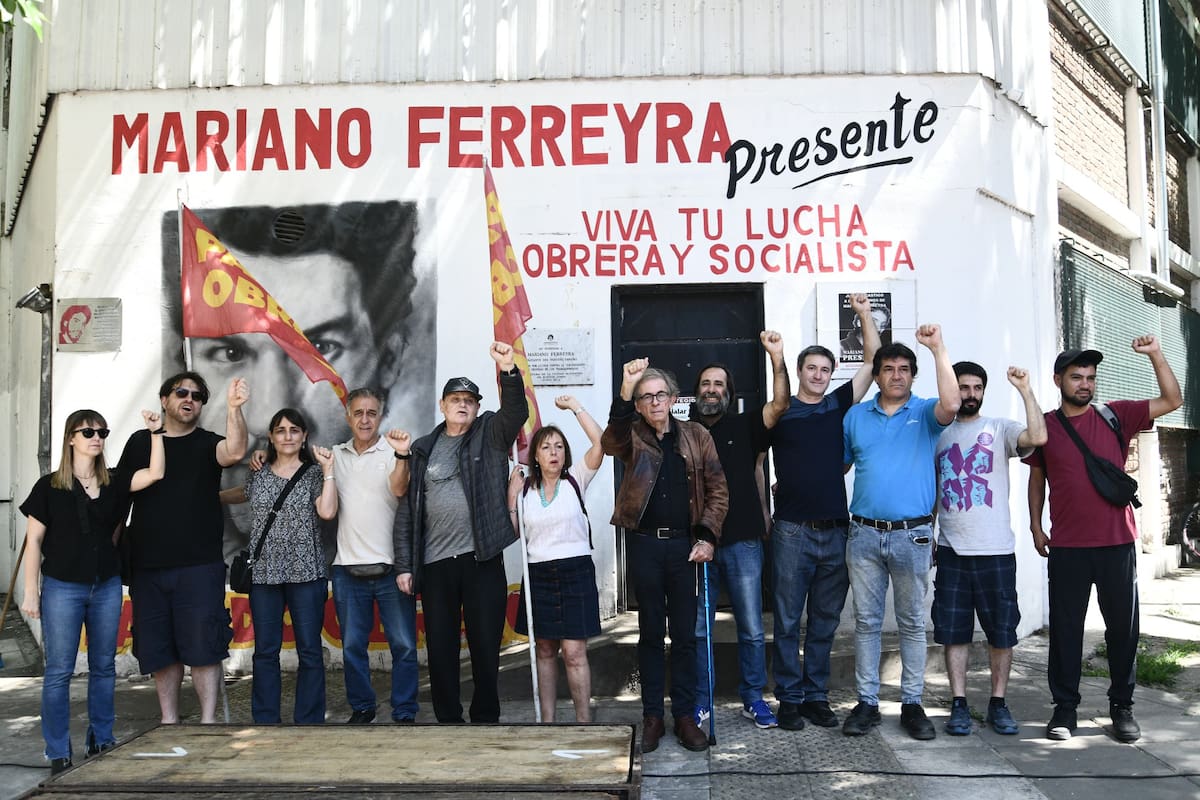 A 14 años del crimen de Mariano Ferreyra, el Partido Obrero lo recordó con un acto