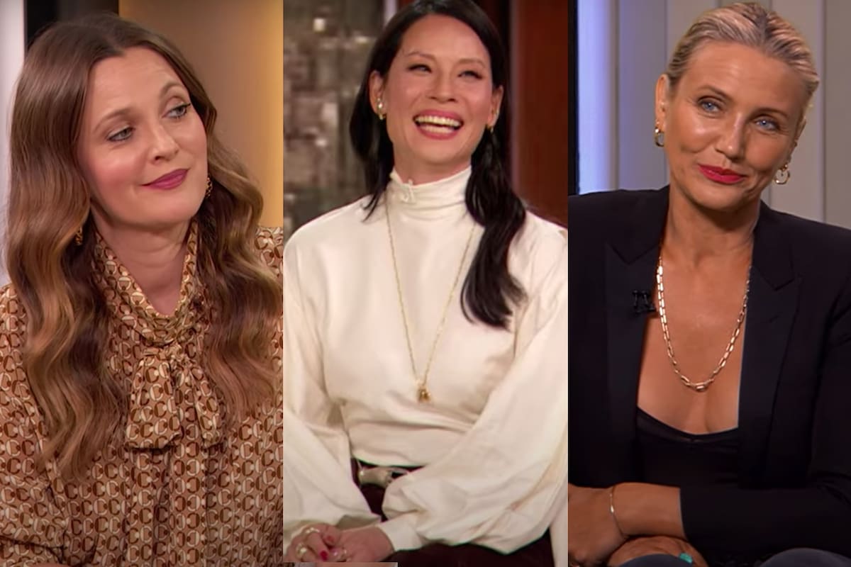 A 20 años de la primera película que protagonizaron juntas, Barrymore, Liu y Díaz se reunieron en un show especial