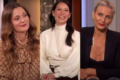 A 20 años de la primera película que protagonizaron juntas, Barrymore, Liu y Díaz se reunieron en un show especial