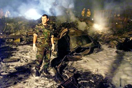 A 20 años de la tragedia de LAPA, impactantes imágenes del accidente