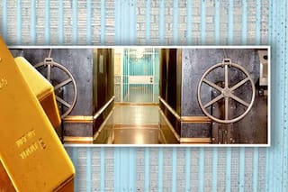 La bóveda donde EE.UU. guarda lingotes de oro de otros países y que algunas naciones europeas decidieron retirar