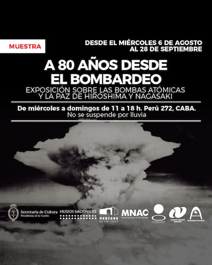 A 80 años de Hiroshima y Nagasaki