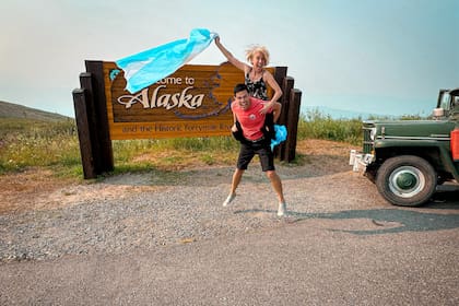 A Alaska llegaron el 24 de junio del año pasado y se quedaron hasta septiembre antes de volver a suelo argentino.