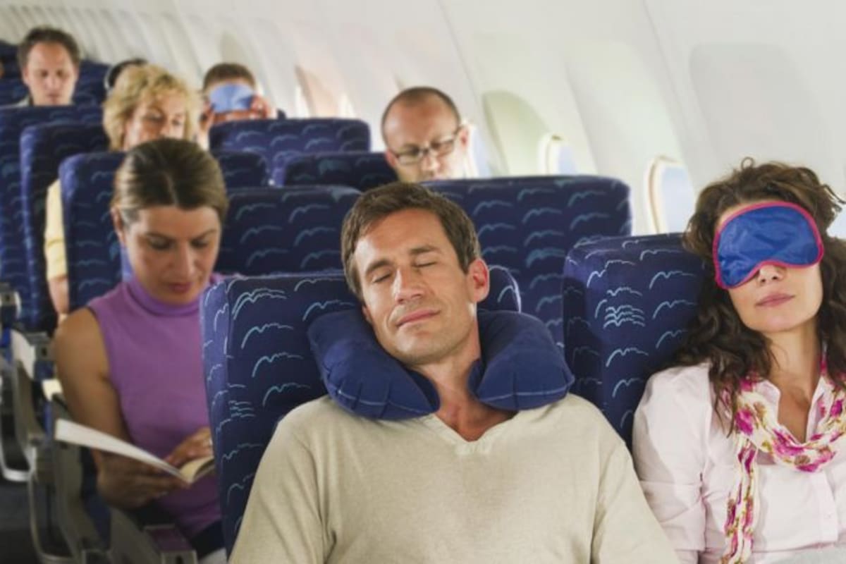 A algunas personas les resulta más fácil dormir en un avión que a otras