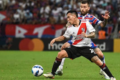 A Barco le costó el partido: pocas gambetas, demasiado recostado en el sector izquierdo