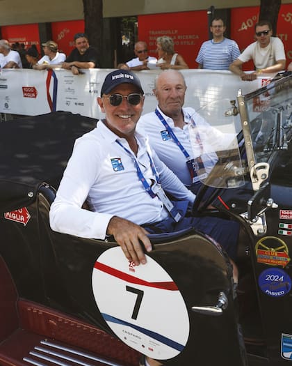 A bordo de un 1929 O.M. 665 S Mm Superba 2000 Cm3, Lorenzo Turelli y Mario Turelli quedaron terceros