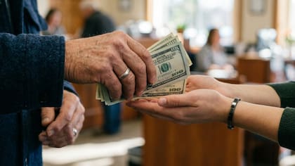 A cuánto cotizó el dólar hoy (imagen ilustrativa generada con IA)