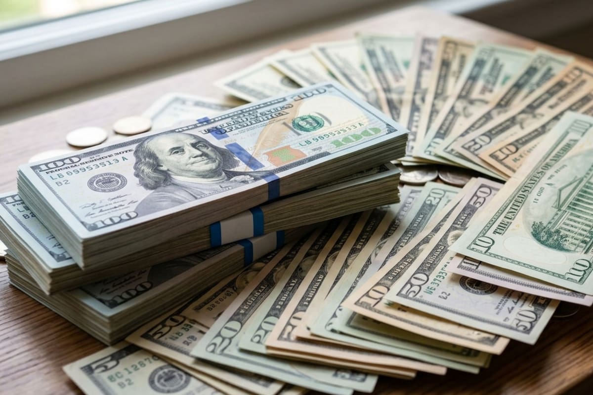 A cuánto está el dólar hoy (imagen representativa realizada con IA)