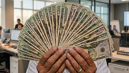 A cuánto está el dólar hoy (imagen representativa creada con IA)