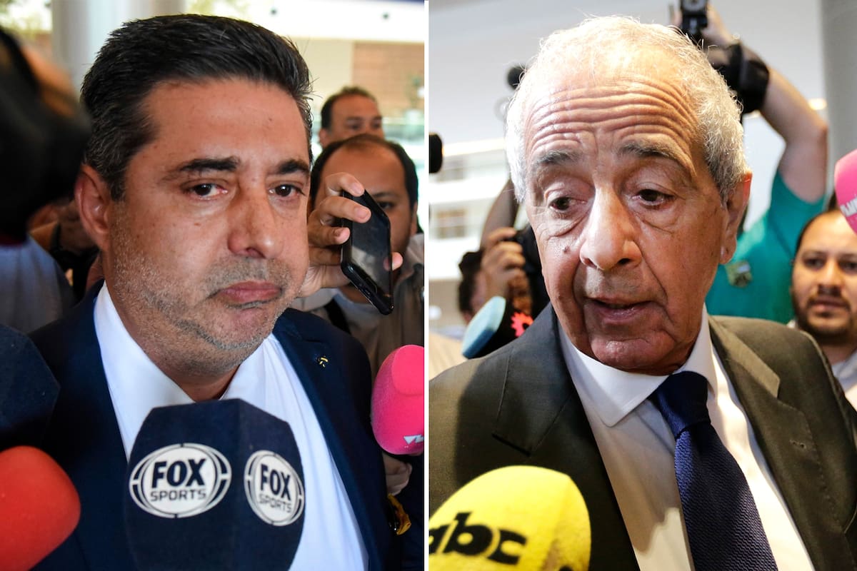 A Daniel Angelici no le gustó que el presidente de River Rodolfo DOnofrio tomara partido en el caso del empleado de seguridad despedido