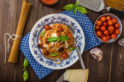 A diferencia de las pastas elaboradas con harina blanca, las de harinas integrales hacen un gran aporte vitamínico al organismo