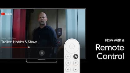 A diferencia de los modelos previos, el nuevo Chromecast estará acompañado por un control remoto