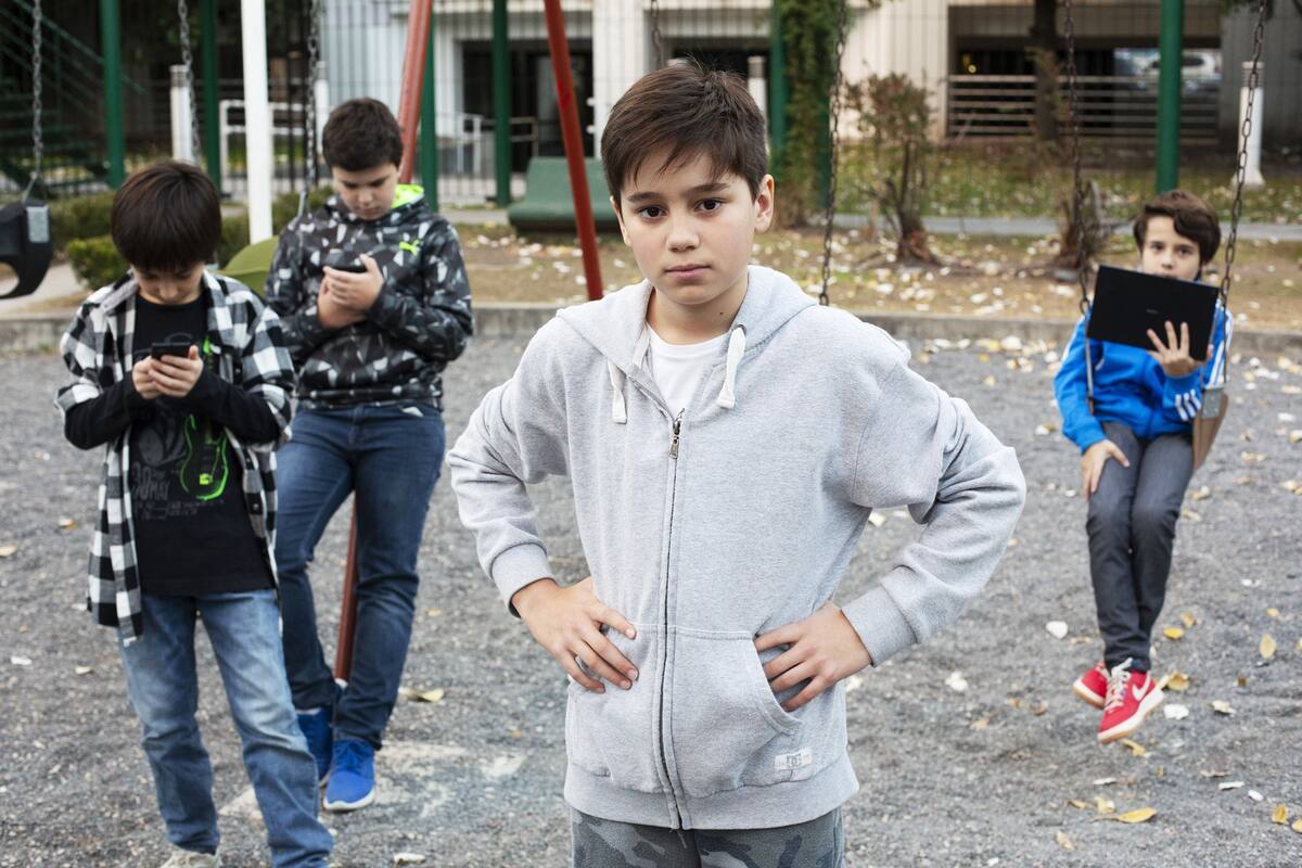 A diferencia de sus amigos, Lucas Wirzt, de 11 años, no utiliza ninguna red social