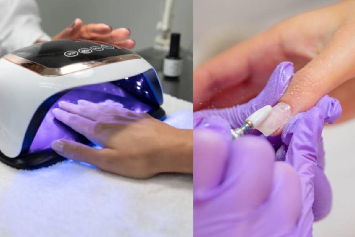 A diferencia del esmalte tradicional, la manicura semipermanente requiere un proceso de secado bajo una lámpara ultravioleta para fijar el gel, lo que proporciona su durabilidad única (Foto: iStock)