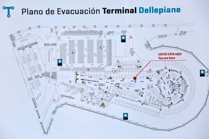 Plano de evacuación