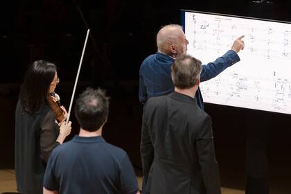 Los ensayos en la Pierre Boulez Saal.