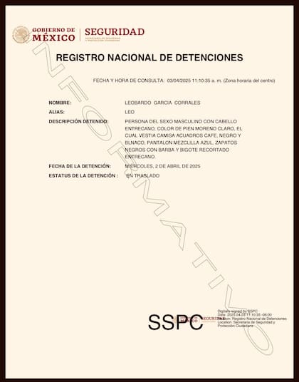 A finales de 2022, se vinculó a “El Leo” con la negociación para adquirir cientos de rifles automáticos y granadas; en ellas, usaría fentanilo como forma de pago