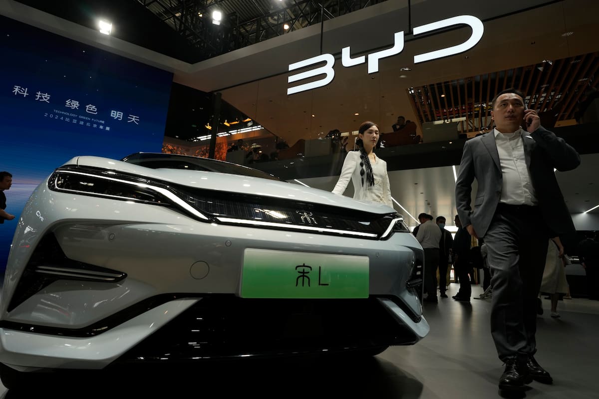 A finales del 2023 BYD había superado en ventas de eléctricos a Tesla