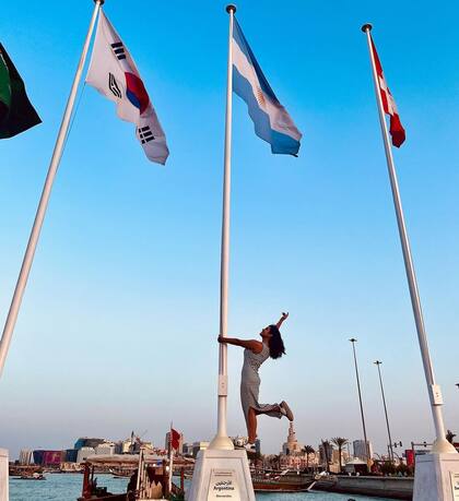 A fines de 2021 se enteró de la propuesta y el 30 de junio aterrizó en Qatar