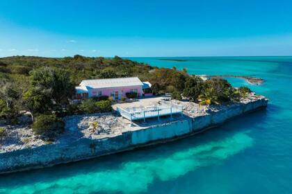 A Hummingbird Cay, en Bahamas, se puede acceder desde Miami en barco o hidroavión