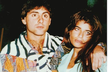 A inicios de los 90, Latorre (21) y Zulemita (20)