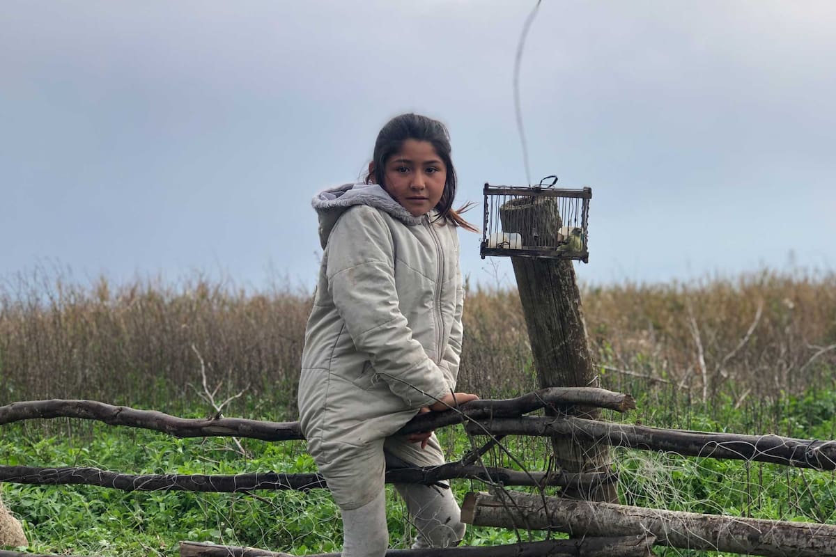 Joselin Cáceres ama pescar, darle de comer a los animales y estar en contacto con la naturaleza