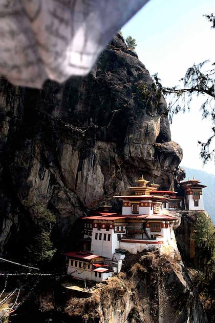 El monasterio de Taktshang, conocido como el Nido del Tigre.