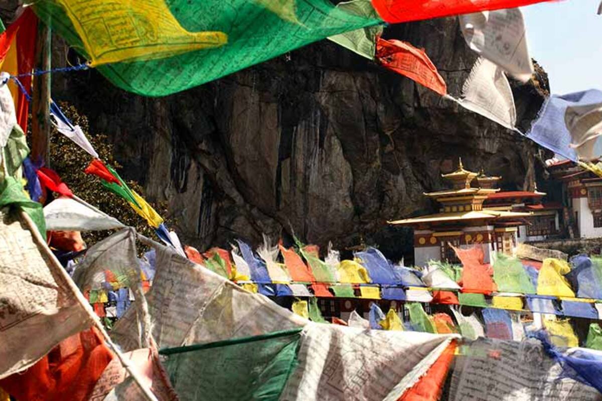 El monasterio de Taktshang, conocido como el Nido del Tigre.