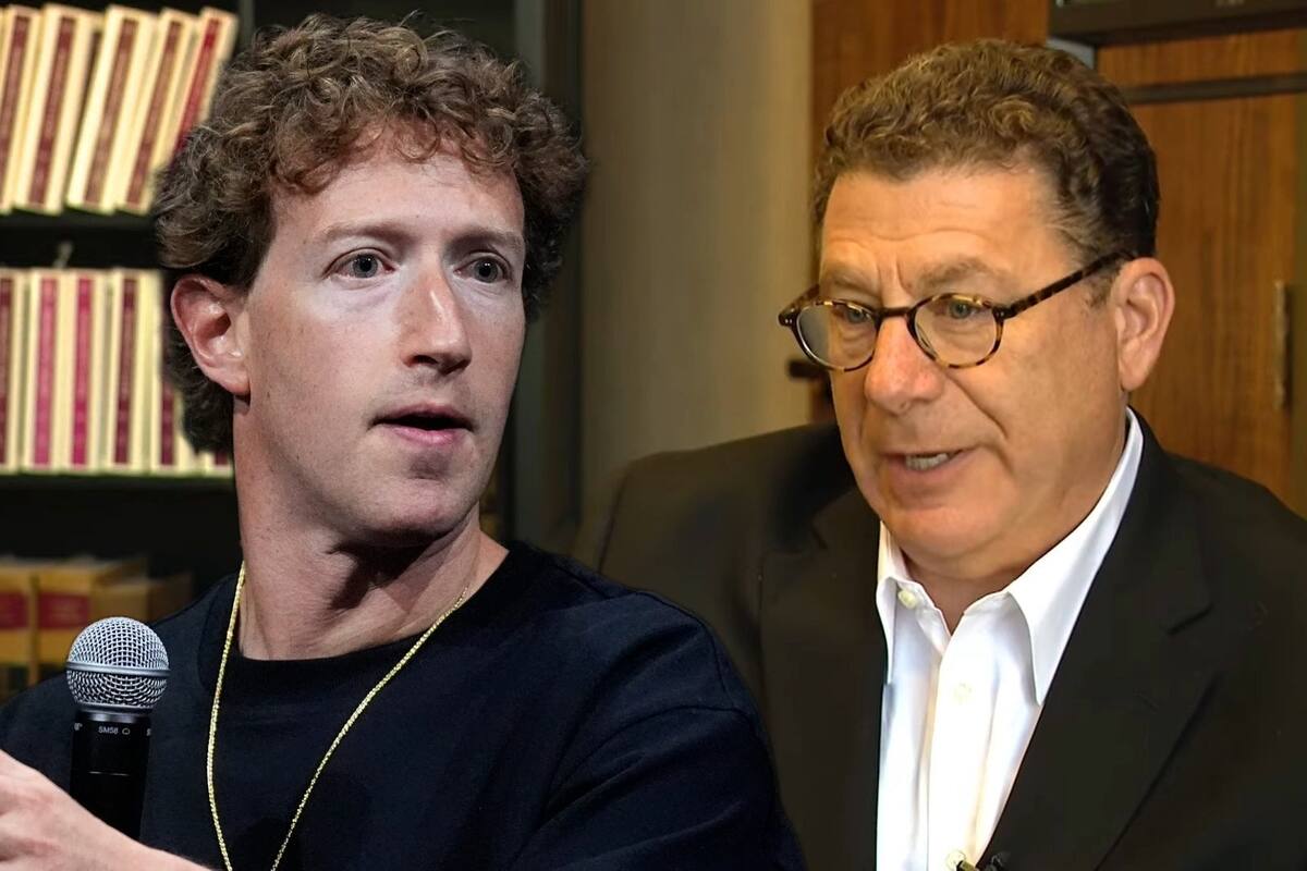 A la izquierda, Mark E. Zuckerberg, el cofundador de Facebook y CEO de Meta; a la derecha, Mark S. Zuckerberg, un abogado con casi 40 años de carrera