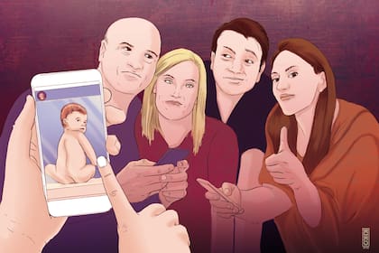 A la par que las madres y los padres suben imágenes de sus niños a las redes, los expertos alertan sobre los peligros de la exposición.