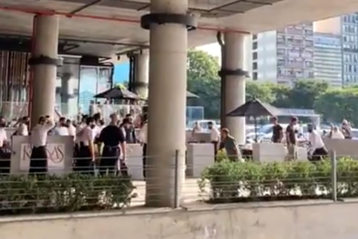 A las trompadas, en Kansas