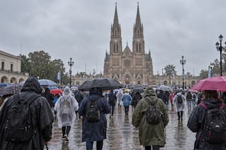 Peregrinación a Luján 2026 bajo el agua: a qué hora llegan las tormentas fuertes el sábado, 3 de octubre