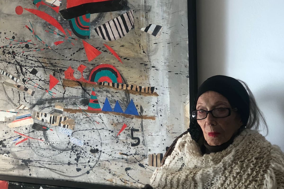 A los 108 años, la artista Ides Kihlen sigue pintando y pensando en su obra