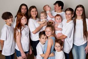 A los 11 hijos se sumará uno nuevo en unos meses