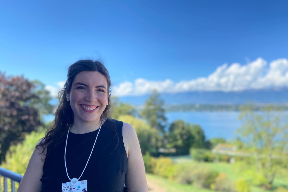 A los 27 años, Delfina Arambillet fue seleccionada por el Foro Económico Mundial entre los 40 jóvenes líderes mundiales