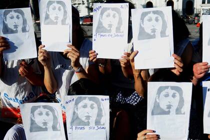 A los 4 meses de desaparición, se había realizado una masiva marcha por Johana Ramallo