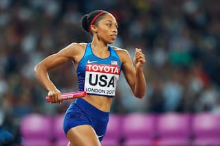 A los 40 años, Allyson Felix busca volver y quizá competir en los Juegos Olímpicos de Los Ángeles
