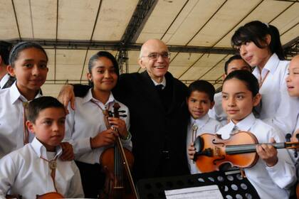 Antonio Abreu, el recordado fundador del Sistema Nacional de Coros y Orquestas Juveniles e Infantiles de Venezuela