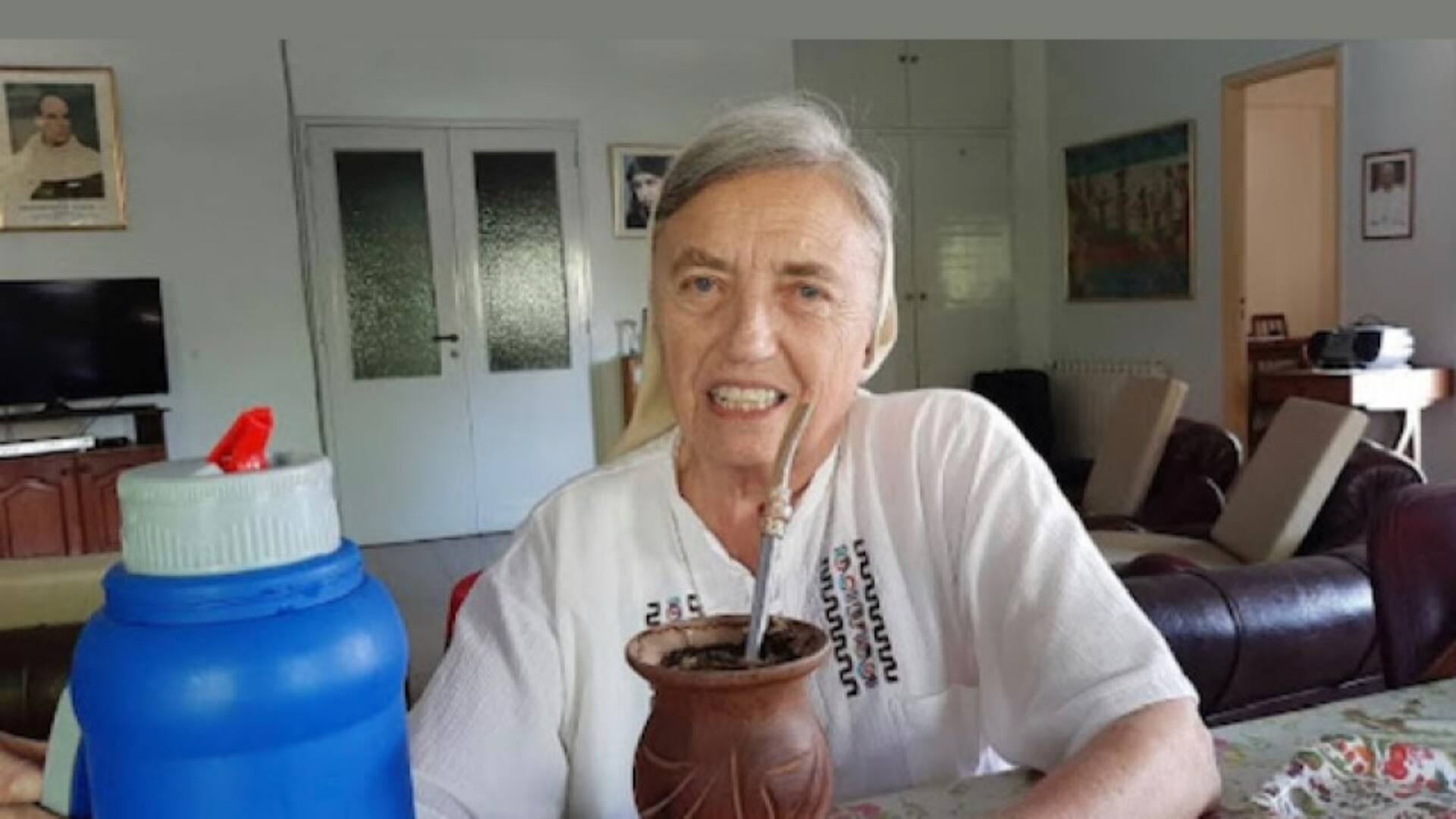 A los 80, la Hermana Martha Pelloni vive en un convento en Santos Lugares