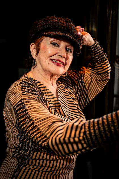 A los 81 años, Peggy Sol regresó al teatro