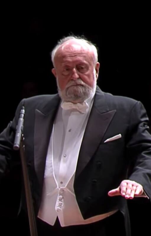 El compositor polaco Krzysztof Penderecki, mago de la música sacra y la sinfonía
