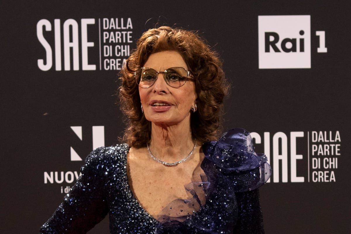 A los 86 años, Sophia Loren ganó el galardón a la mejor actriz en los premios David di Donatello