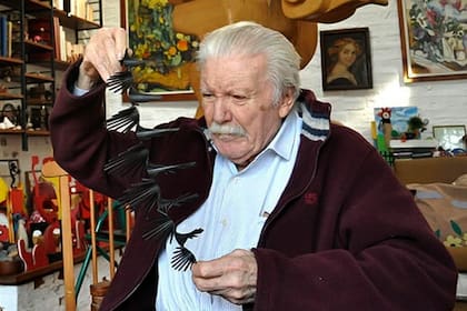 A los 98 años, murió el artista mendocino Luis Quesada