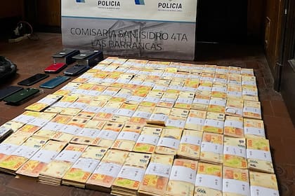 A los ladrones le secuestraron 10 millones de pesos