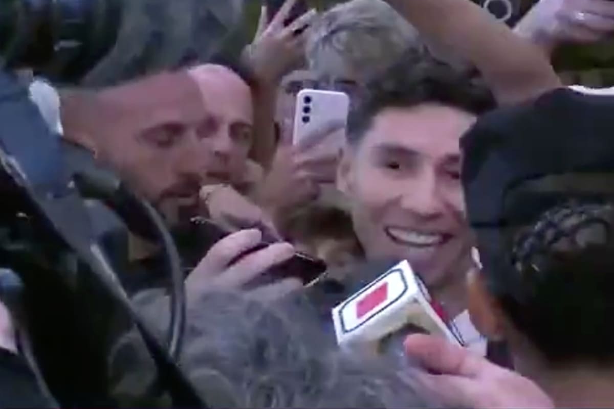 “A Marcelo lo quiero mucho”: Montiel llegó a la Argentina y ya está a disposición de Gallardo