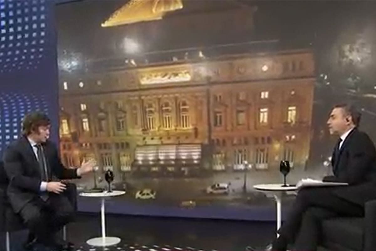 “A Massa se le va degradando el poder”, dijo Javier Milei