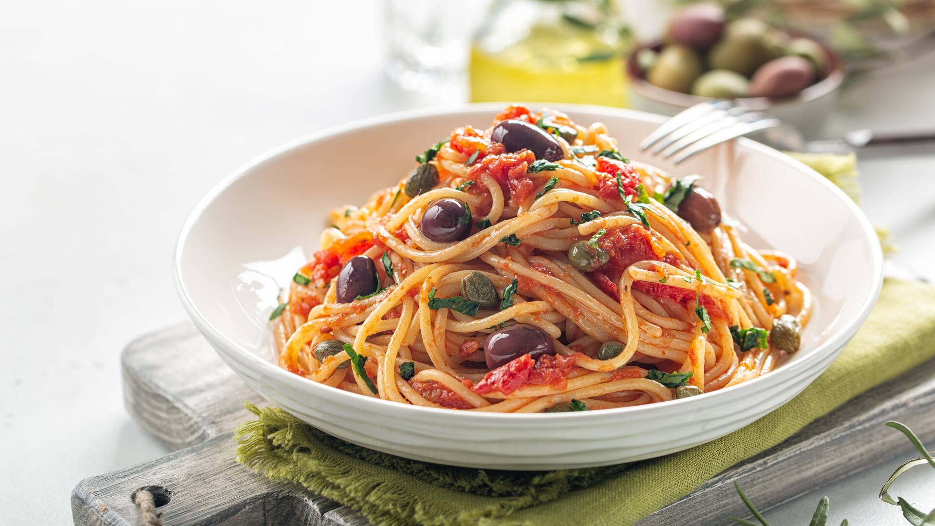 A mucha pasta en la semana de la cocina italiana