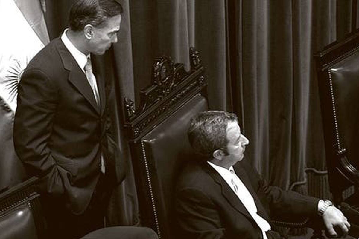 A once años del cruce por la resolución 125, Miguel Pichetto y Julio Cobos sostienen un buen vínculo y trabajan para Macri