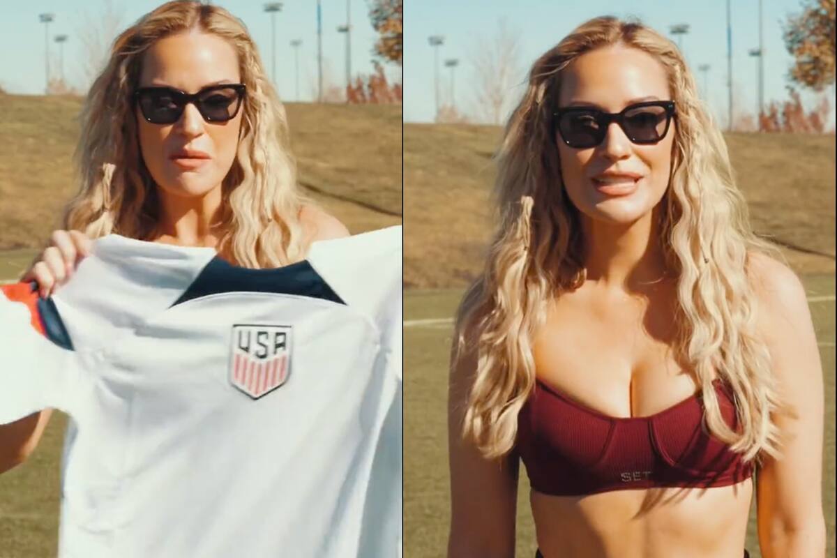 A Paige Spiranac no le gustó el jersey de la selección de EE.UU. para la Copa del Mundo y estos fueron los motivos