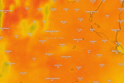 A partir de la mitad de la semana la temperatura puede rozar los 40° C en varias ciudades